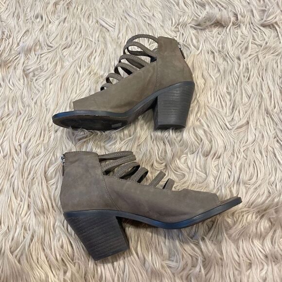 Eileen Fisher strappy peeptoe booties size 7 - Picture 7 of 10